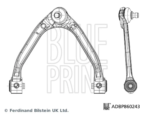 Control/Trailing Arm, wheel suspension